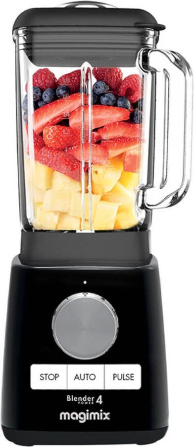 Magimix Power Blender Smoothie Maker 1 8 Liter Ice Crusher Zwart