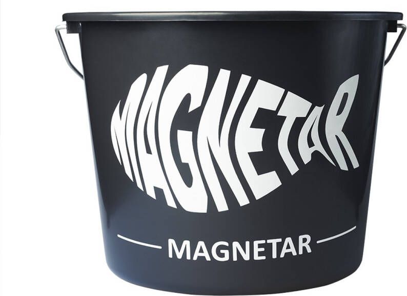 Magnetar Bucket 12 Liter Opruim Emmer Voor Verzamelen Opruimen en Opbergen van Voorwerpen Ideaal tijdens het Schoonmaken en Magneetvissen Met Logo