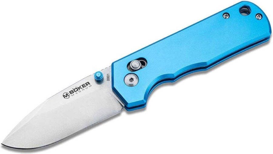 Magnum by Boker Böker Magnum Rockstub 16 Cm Opvouwbaar Zakmes Blue Elox Zakmes Inklapbaar Mes