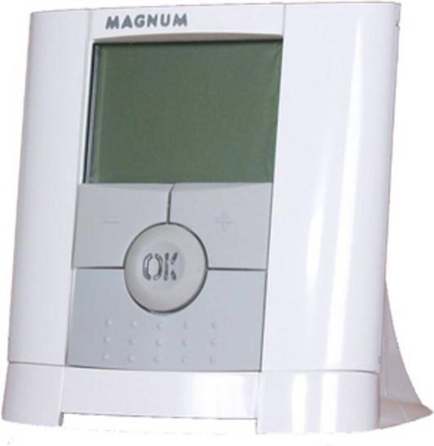 Magnum RF Basic klokthermostaat digitaal draadloos niet programmeerbaar 8 ampere incl. RF Receiver
