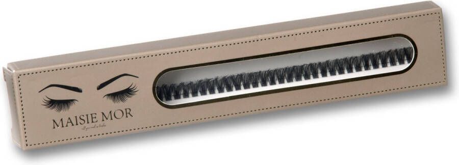 Maisie-Mor Wimpers Tease 12mm Ribbon lashes Wimperextensions -Cluster Lashes DIY Nepwimpers