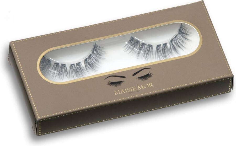 Maisie-Mor Wimpers Classy 12mm Single lashes Nepwimpers Wimperextensions Cluster Lashes