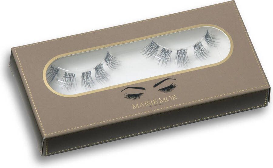 Maisie-Mor Wimpers Lovely 10mm Single lashes Nepwimpers natuurlijk Wimperextensions Cluster Lashes