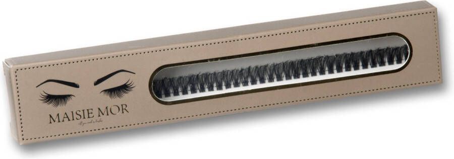 Maisie-Mor Wimpers Tease 14mm Ribbon lashes Wimperextensions Cluster Lashes DIY Nepwimpers