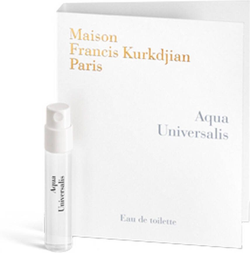 Maison Francis Kurkdjian Paris Aqua Universalis Eau de toilette 2ml Reisverpakking