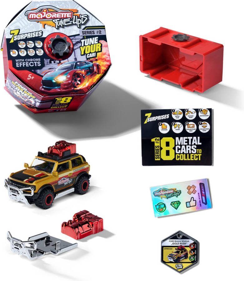 Majorette Tune Up's Serie 2 Die-Cast Speelgoedauto Vanaf 3 jaar