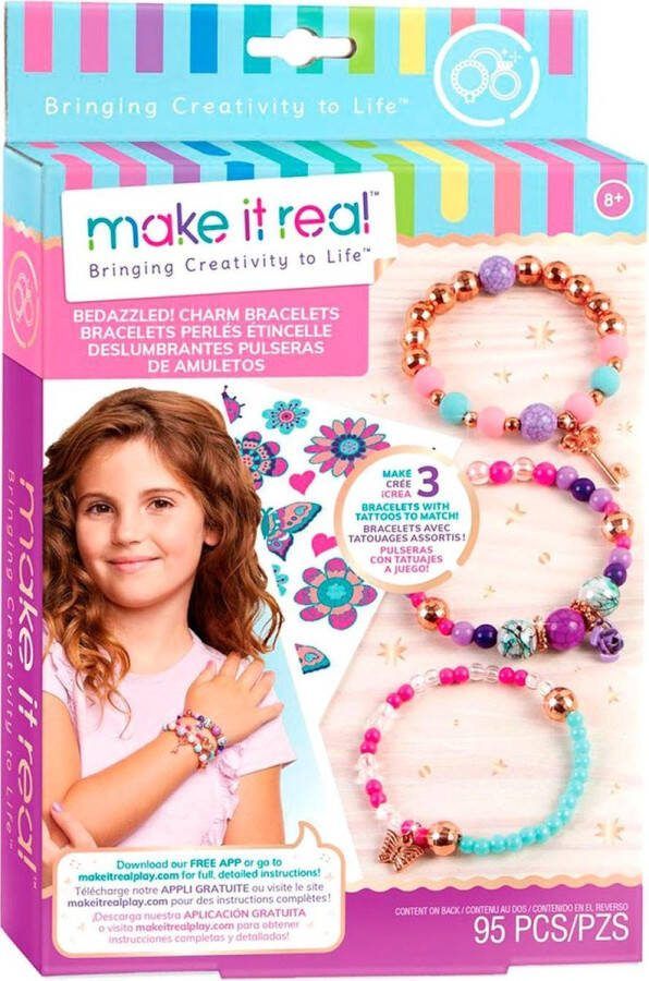 Merkloos Make It Real Charms armbanden maken 97-delig