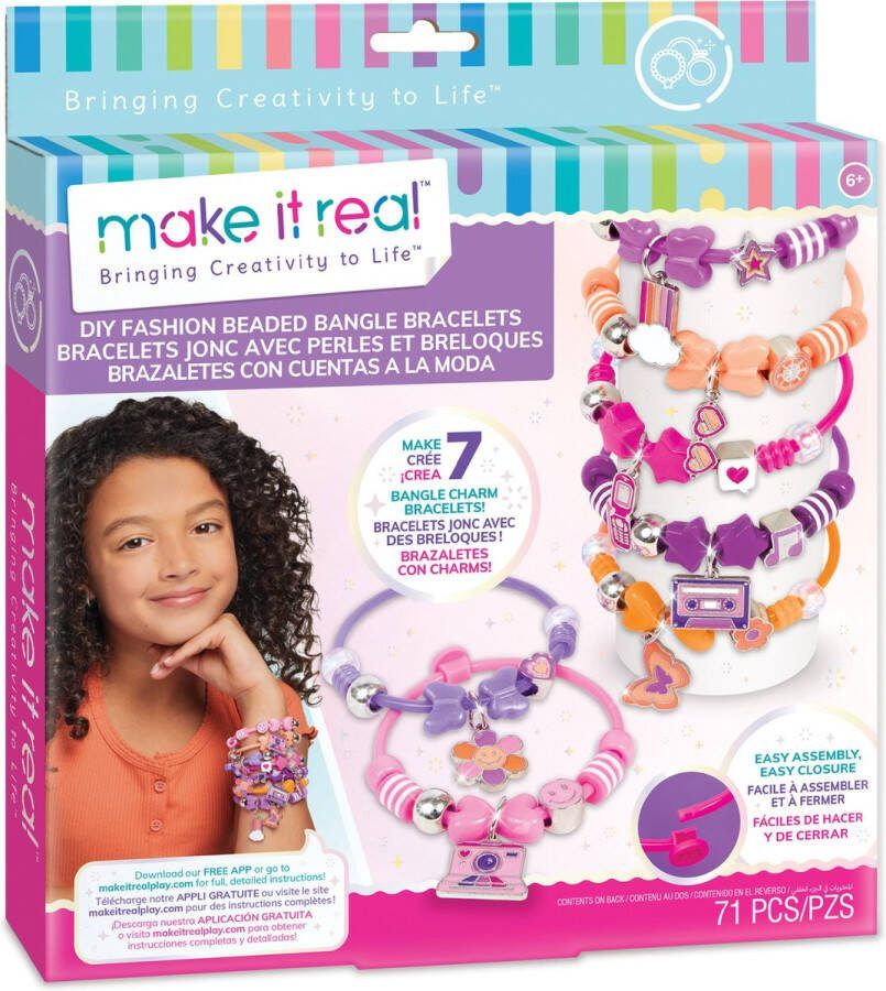 Make it Real DIY Fashion Bedelarmbanden maken