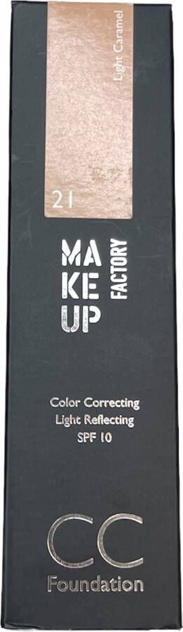 Make up Factory CC Foundation 21 light Caramel 30ml