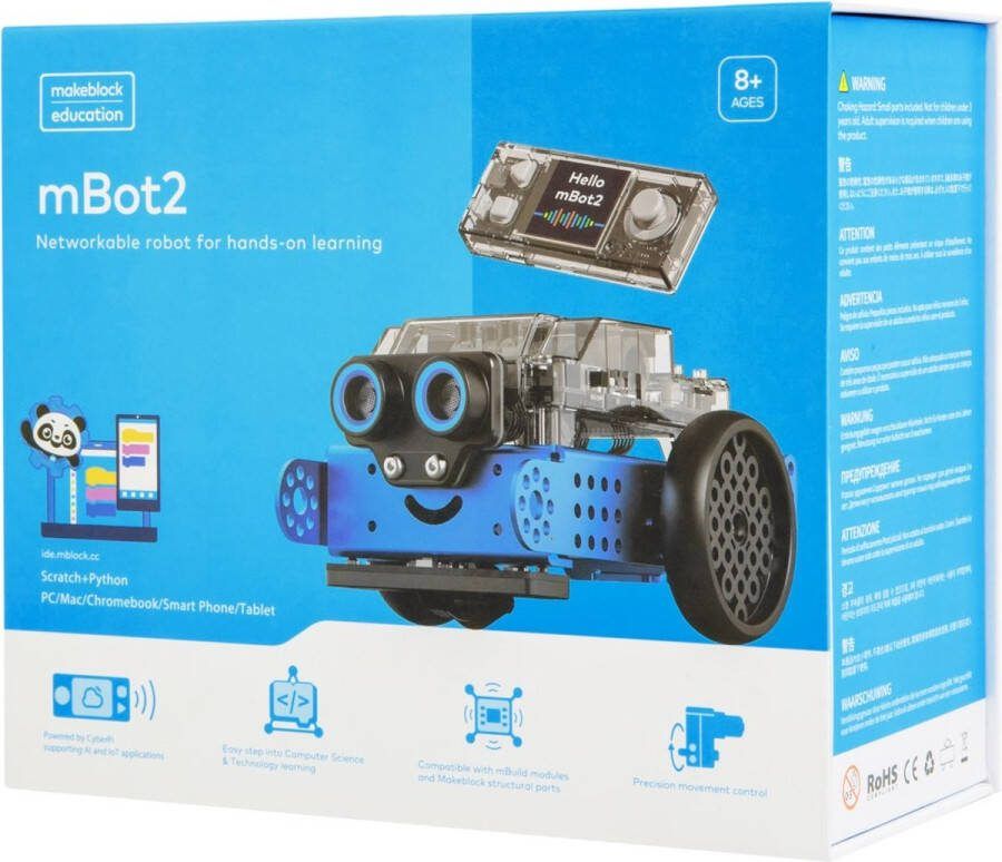 Makeblock mBot2 Netwerk robot voor het onderwijs Robot speelgoed Jongens Meisjes Steam Robot bouwpakket