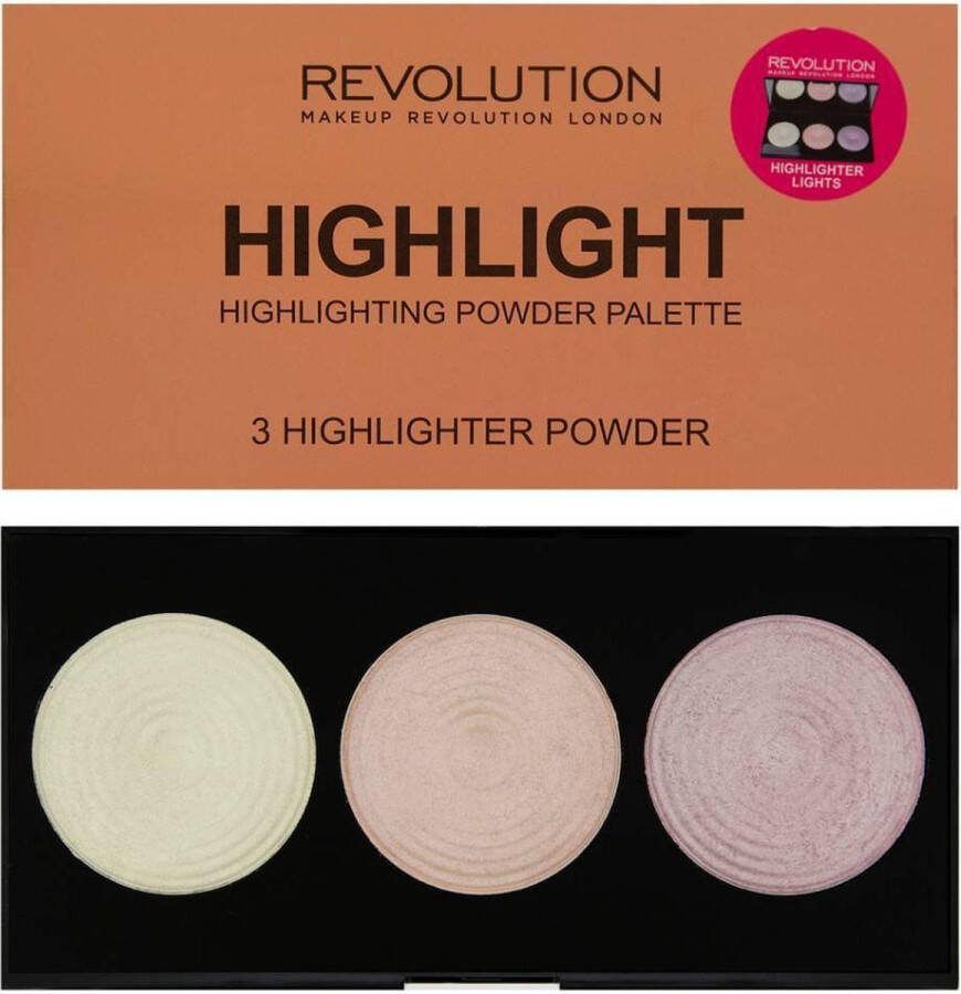 Makeup Academy Makeup Revolution Highlighter Palette Highlight Powder Poeder
