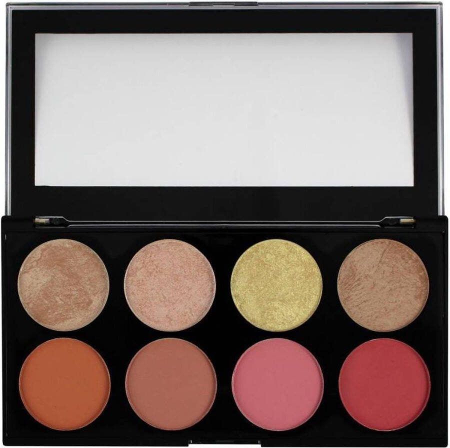Makeup Academy Makeup Revolution Ultra Blush & Highlight Palette Goddess Blusher Highlighter Contour