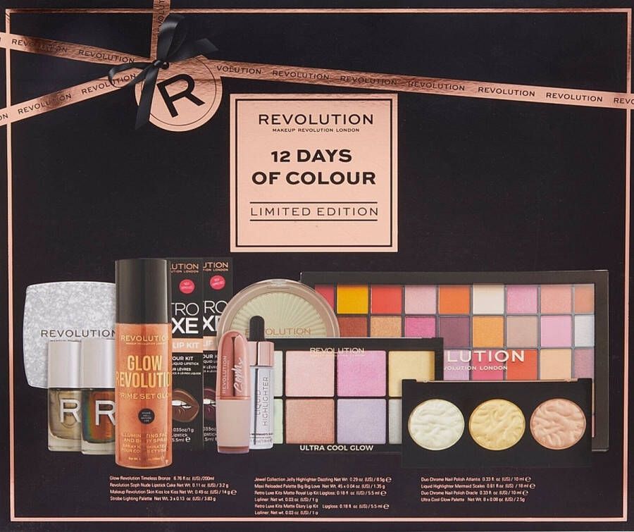 Makeup Revolution 12 Days of Color Cadeauset