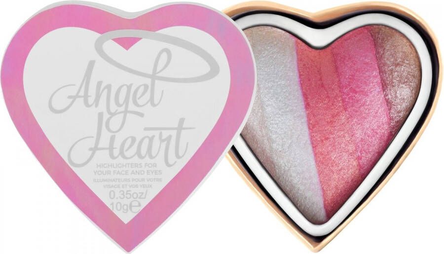 Makeup Revolution Angel Heart Triple Baked Highlighter Powder