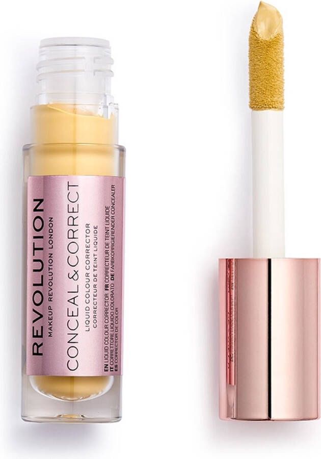 Makeup Revolution Conceal & Define Full Coverage Concealer Banana Deep