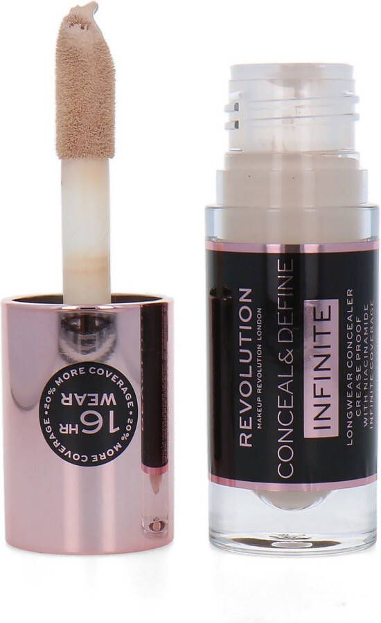 Makeup Revolution Conceal & Define Infinite Longwear Concealer C1