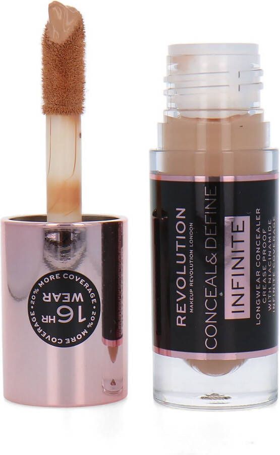 Makeup Revolution Conceal & Define Infinite Longwear Concealer C10.5