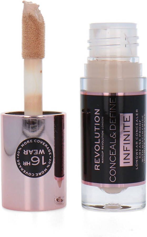 Makeup Revolution Conceal & Define Infinite Longwear Concealer C6