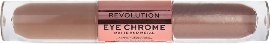 Makeup Revolution Eye Chrome Matte and Metal Liquid Oogschaduw Dreamy