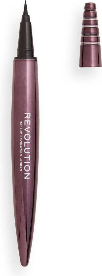 Makeup Revolution Eye Liner Renaissance Flick (Liquid Eyeliner) 0.8 g Brown