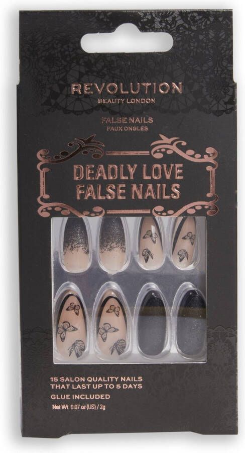 Makeup Revolution False Nails Deadly Love Kunstnagels Halloween