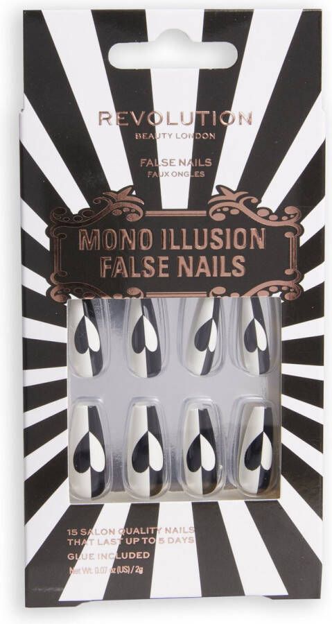 Makeup Revolution False Nails Mono Illusion Halloween Nepnagels