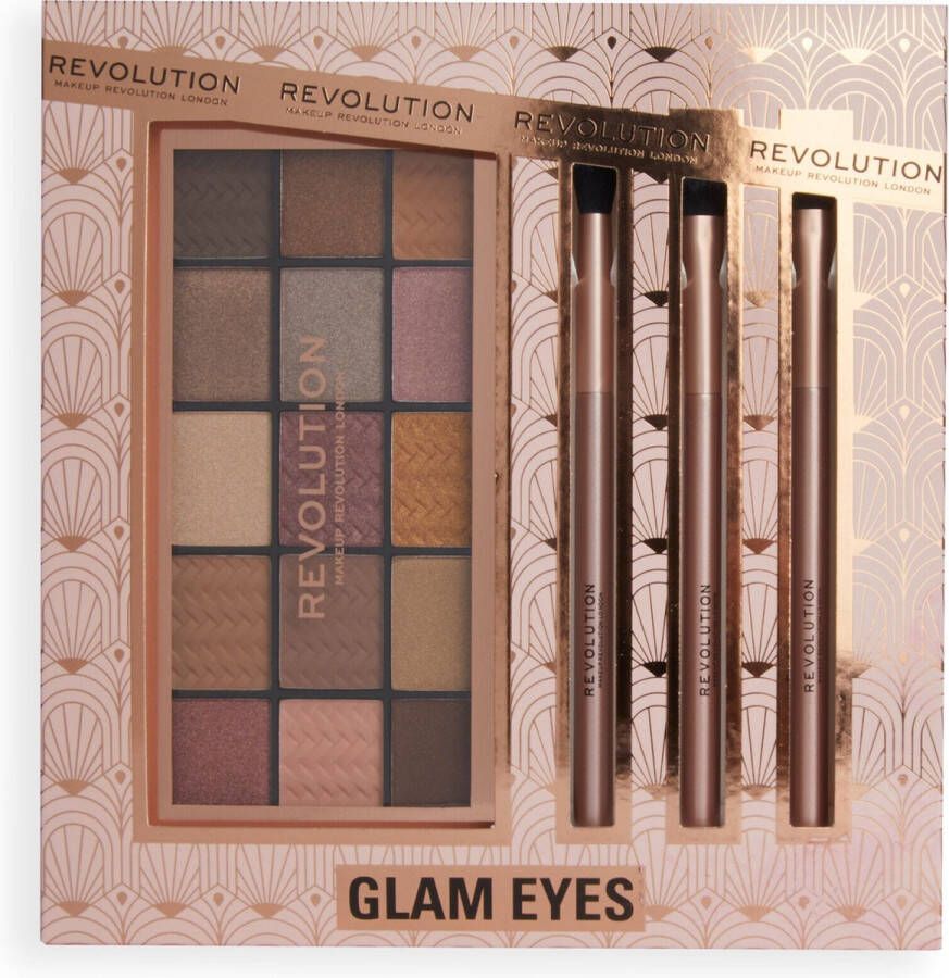Makeup Revolution Glam Eyes Makeup Gift Set Make-up Cadeau Set