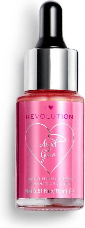 Makeup Revolution I Heart Revolution Vloeibare Highlighter Engelenglans 15ml
