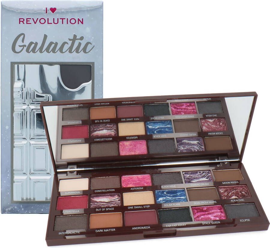 Makeup Revolution I Love Revolution Oogschaduw Palette Galactic