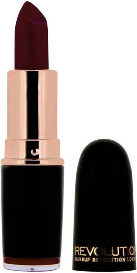 Makeup Revolution Iconic Pro Lipstick Blindfolded Lippenstift Bruin Bordeaux