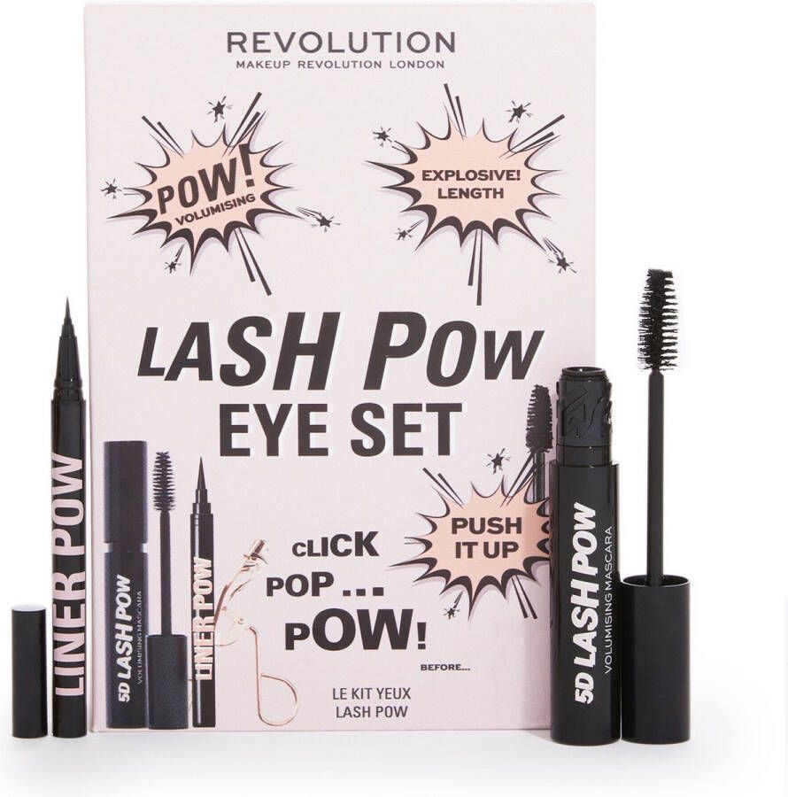 Makeup Revolution Lash Pow Eye Duo Gift Set Cadeauset Mascara