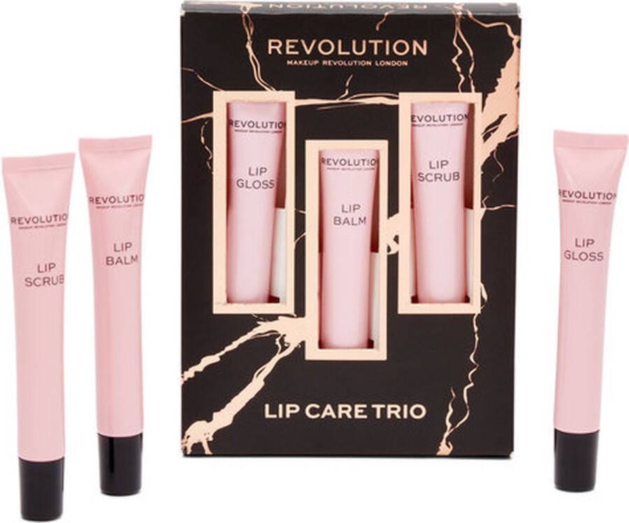 Makeup Revolution Lip Care Trio Gift Set Lipverzorging Cadeau Set