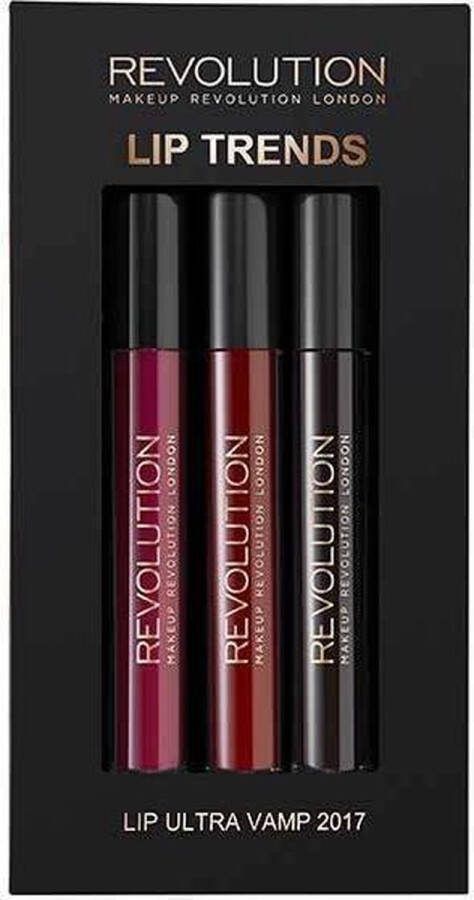 Makeup Revolution Lip Trends Ultra Vamp Collectie Lipglosses Cadeauset Halloween