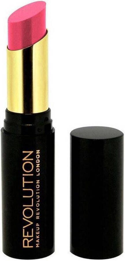 Makeup Revolution #Liphug Want To Leave? Lippenstift Roze