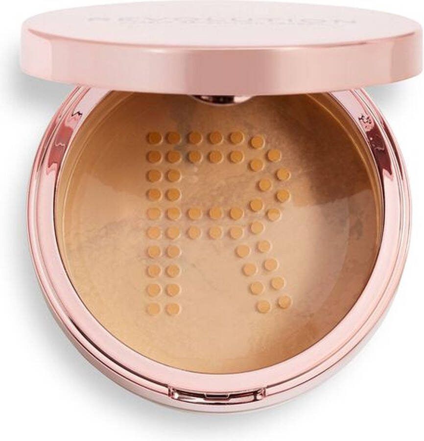 Makeup Revolution Loose Setting Powder Deep Honey
