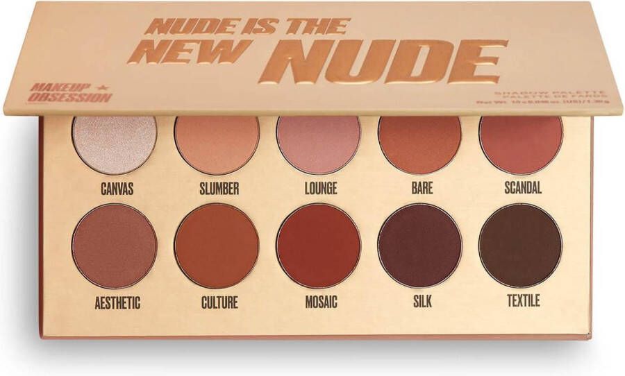 Makeup Revolution Makeup Obsesson Oogschaduw Palette Nude Is The New Nude