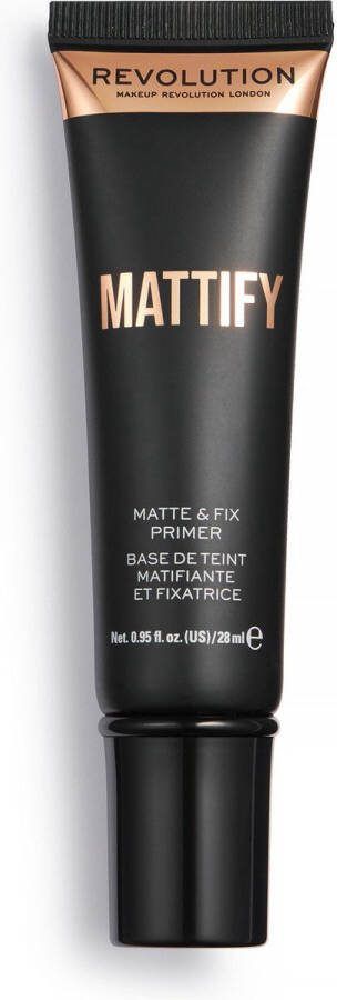 Makeup Revolution Mattify Primer Matterend Mat Make-up Primer Gezicht