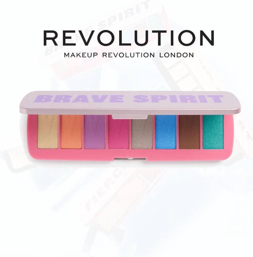 Makeup Revolution Oogschaduw Palette Brave Spirit