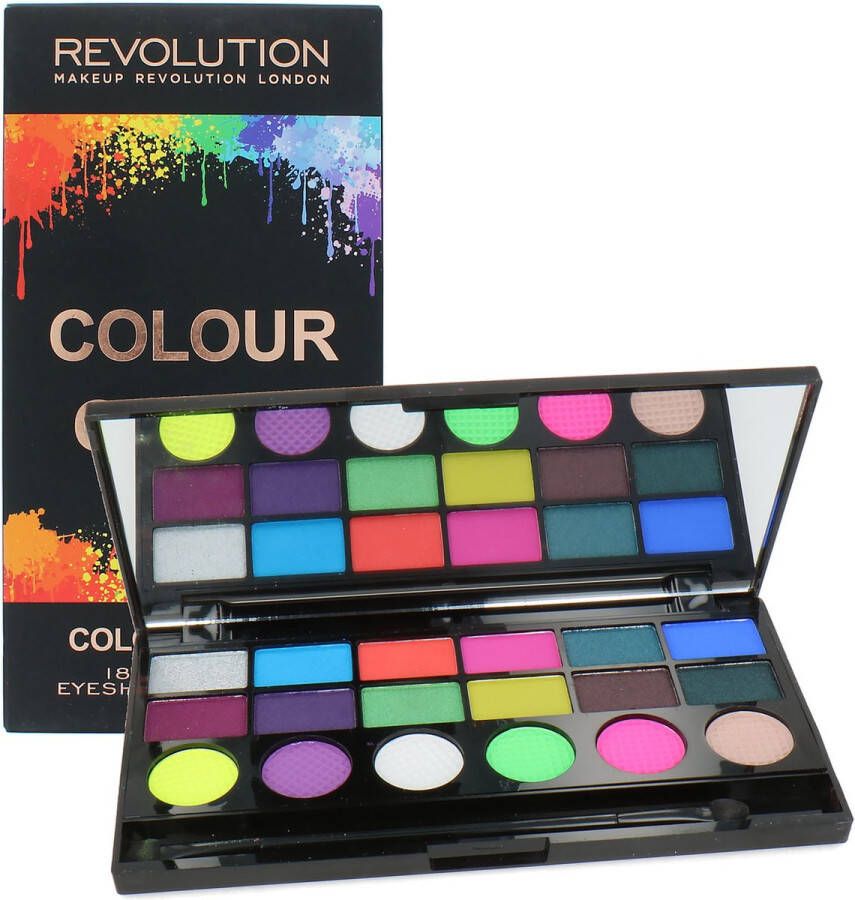 Makeup Revolution Oogschaduw Palette Colour Chaos