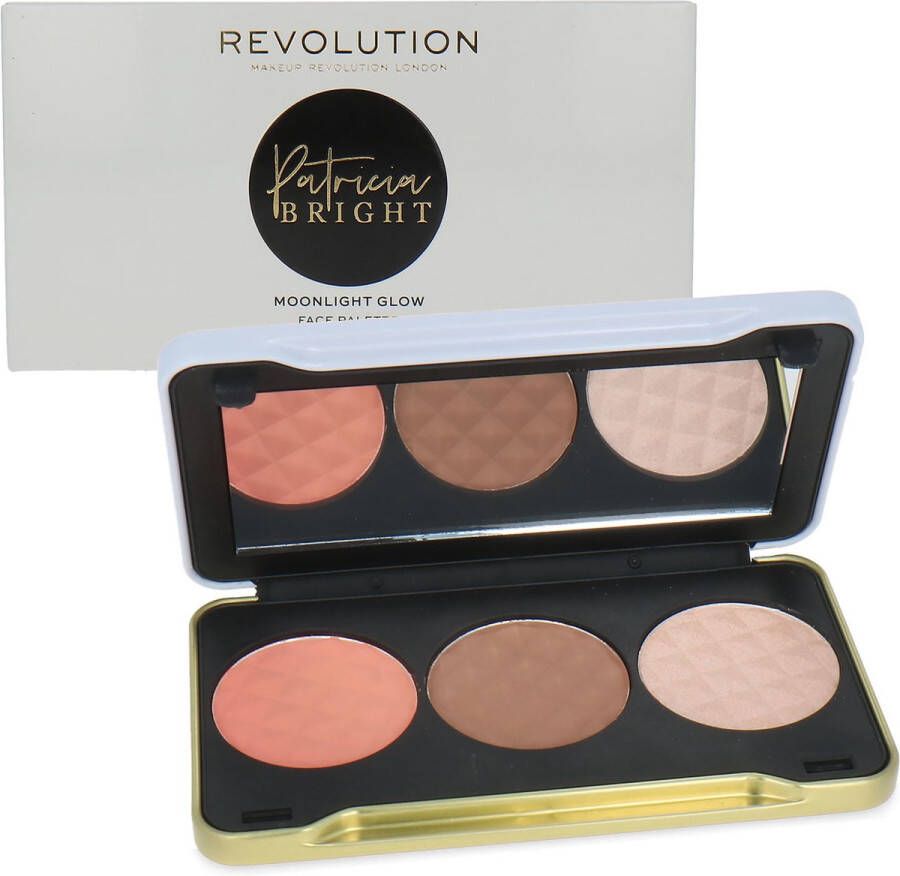 Makeup Revolution Patricia Brights Contour Palette Moonlight Glow