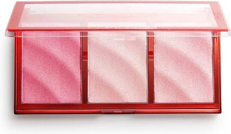 Makeup Revolution Precious Stone Highlighter Palette Ruby Crush