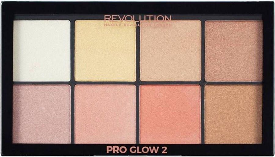 Makeup Revolution Ultra Pro Glow 2 Palette Highlighter Palette