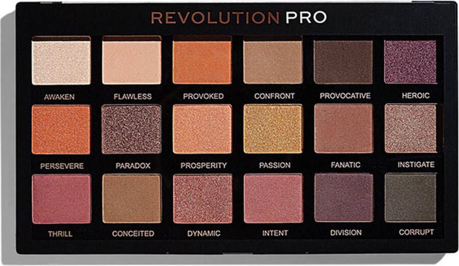 Makeup Revolution Pro Regeneration Oogschaduw Palette Restoration (doosje met krasjes)
