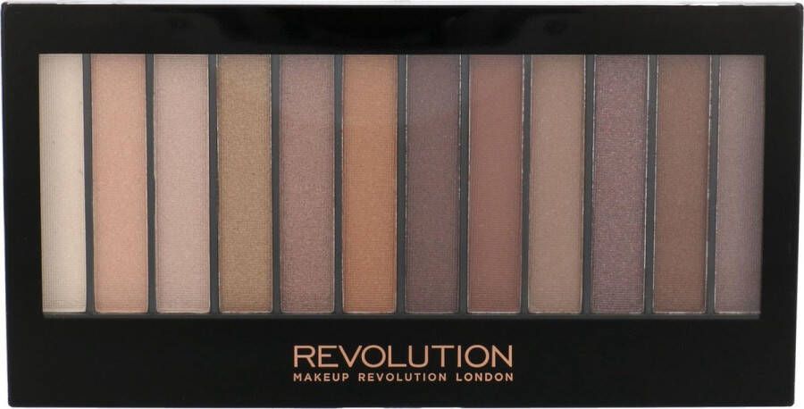 Makeup Revolution Redemption Essential Shimmers Oogschaduw Palette 12 Kleuren