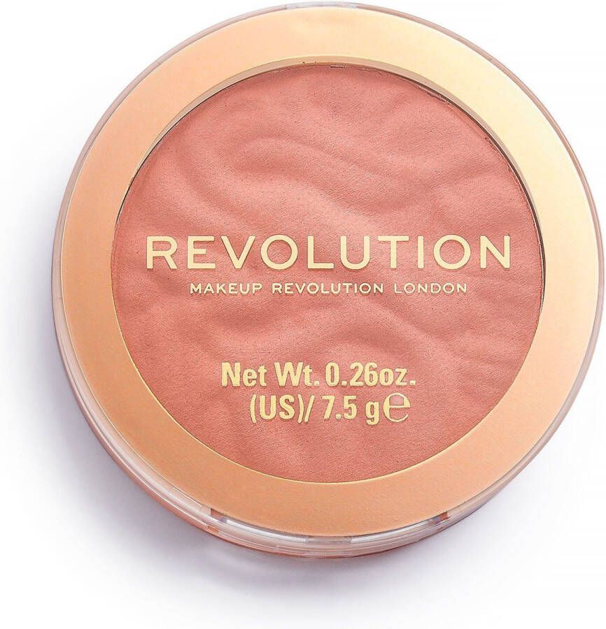 Makeup Revolution Reloaded Rhubarb & Custard Dlouhotrvající tvářenka 7 5 g