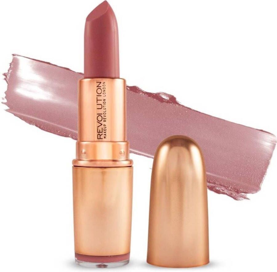Makeup Revolution Rose Gold Lipstick 4 g Lust