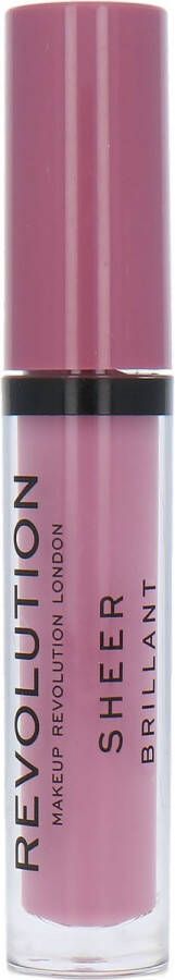 Makeup Revolution Sheer Briljant Lipgloss 143 Sheer Up