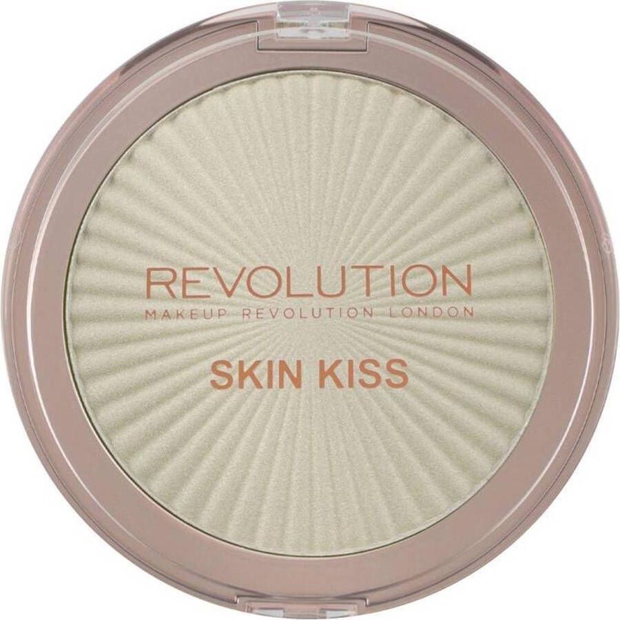 Makeup Revolution Skin Kiss Highlighter Rozjasňovač 14 g Ice Kiss