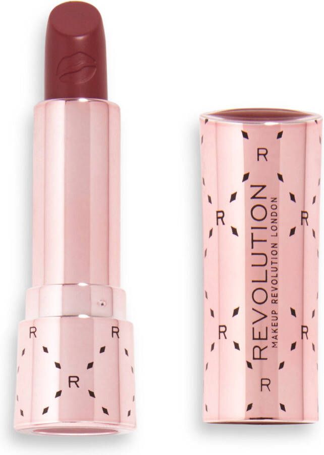 Makeup Revolution Soft Glamour Satin Kiss Lipstick Rose Lippenstift