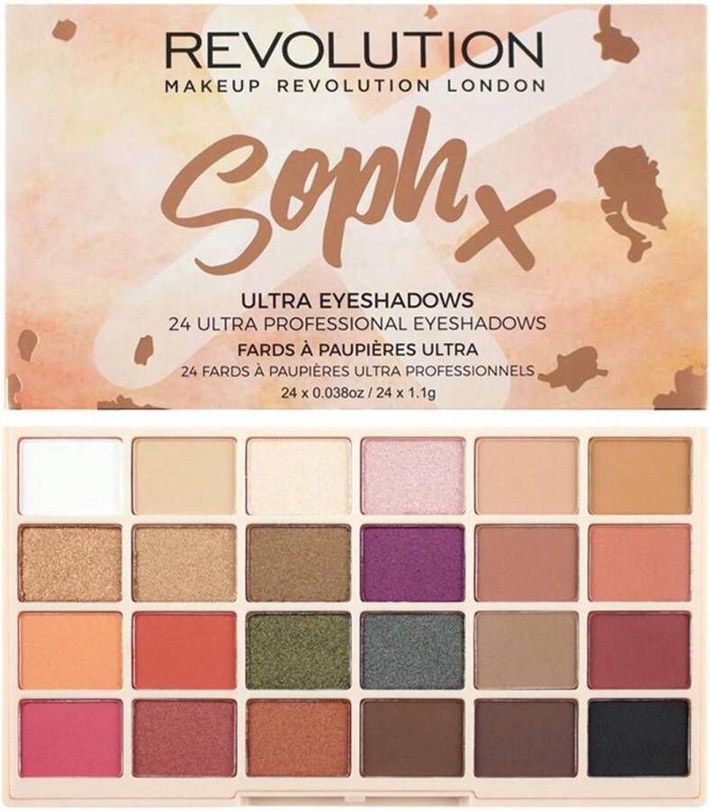 Makeup Revolution Sophx Eyeshadow Palette Paletka očních stínů 26 g